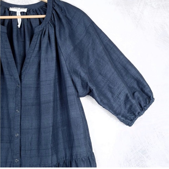 100% Silk Apiece Apart Mitte Maxi Dress - Picture 11 of 17